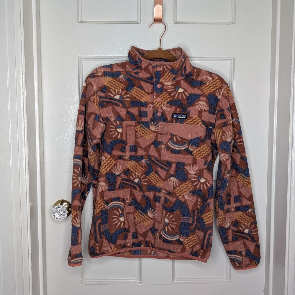 Patagonia Synchilla Canyon Block Big Sisu Pullover